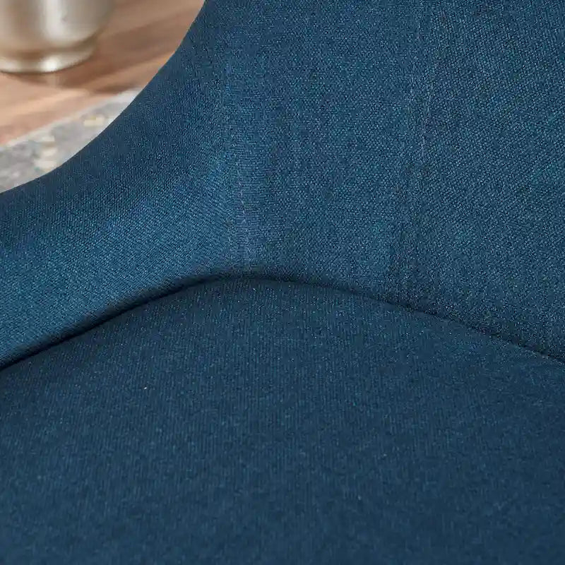 Fauteuil d’appoint à dossier haut de 27 pouces avec dossier enveloppant et pieds en bouleau