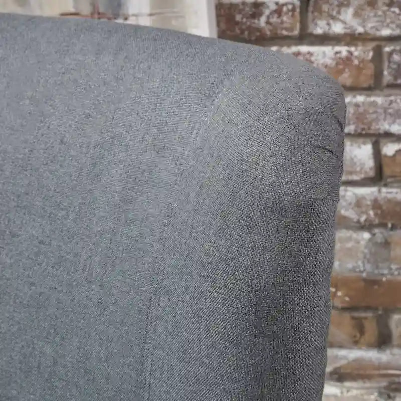 Fauteuil d’appoint à dossier haut de 27 pouces avec dossier enveloppant et pieds en bouleau