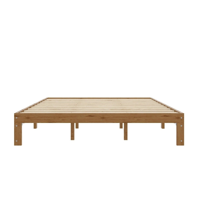 Holzbettgestell in Queen-Size mit Lattenrost