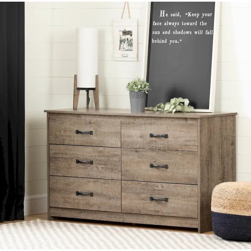 Διπλή συρταριέρα με 6 συρτάρια